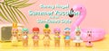 Sonny Angel Summer Vacation Sun-Kissed Style Blind Box
