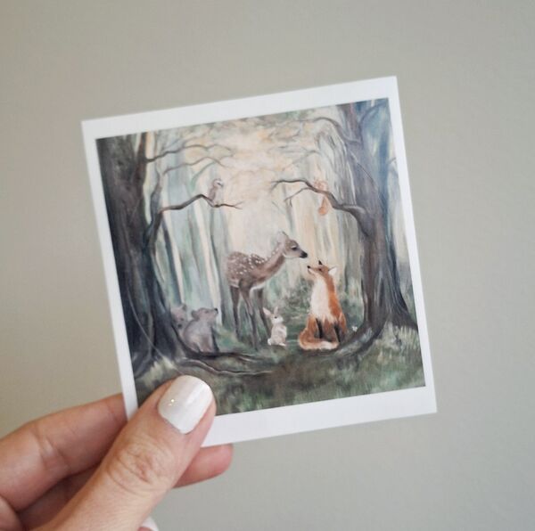 Tarra Noora Sv&auml;rd Art - Yst&auml;vykset (py&ouml;re&auml; tarra)