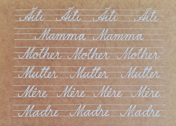 2-osainen kortti Ateljee Keltainen talo - &Auml;iti