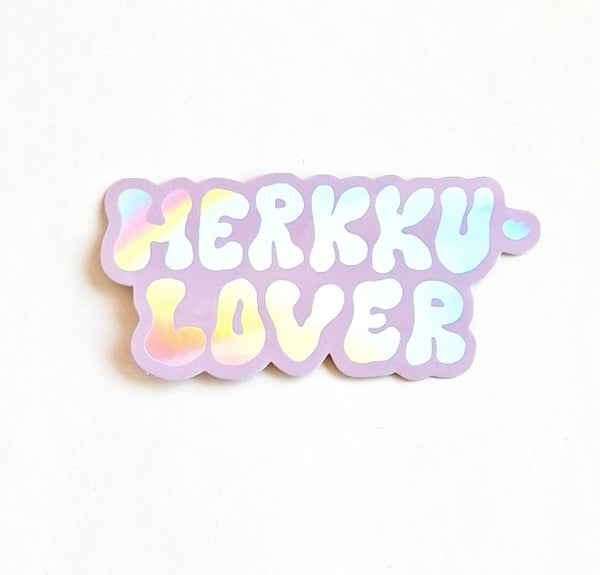 Tarra Pikku paperi - Holograafinen vinyylitarra - Herkkulover