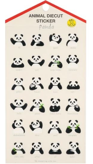 Tarra-arkki Greeting Life - Panda