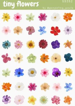 Tarra-arkki Penpaling Paula - Tiny Flowers