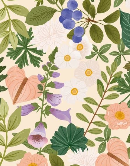 Postikortti Muchable - Flowers