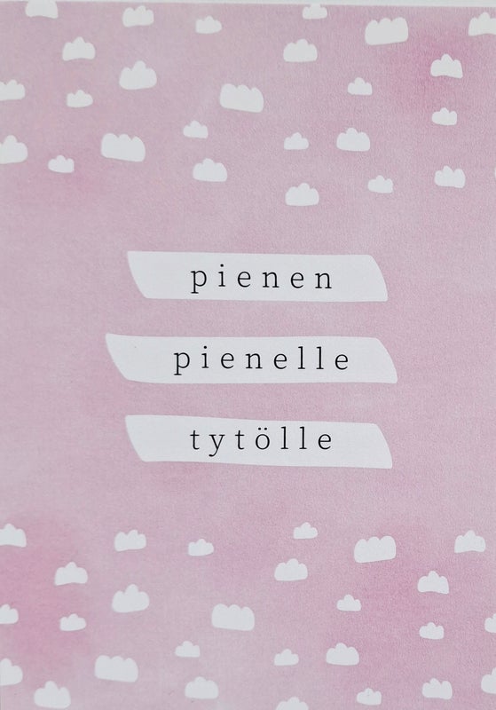Postikortti Helle Visuals - Pienen Pienelle Tyt&ouml;lle
