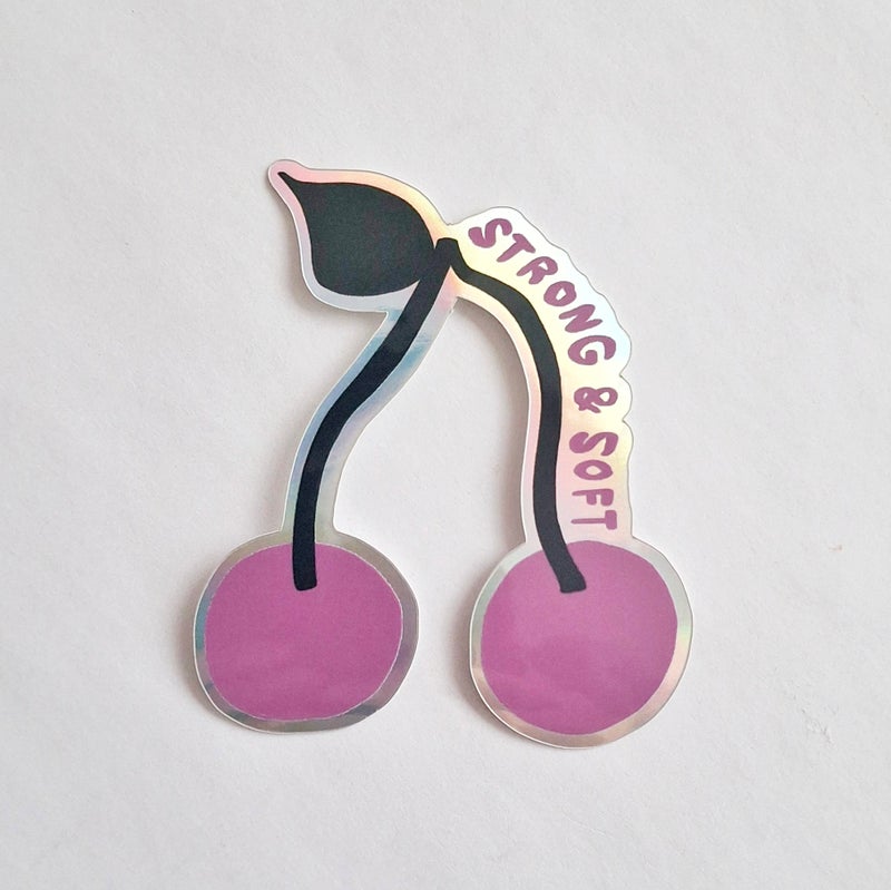 Tarra Pikku paperi - Holograafinen vinyylitarra - Strong and soft