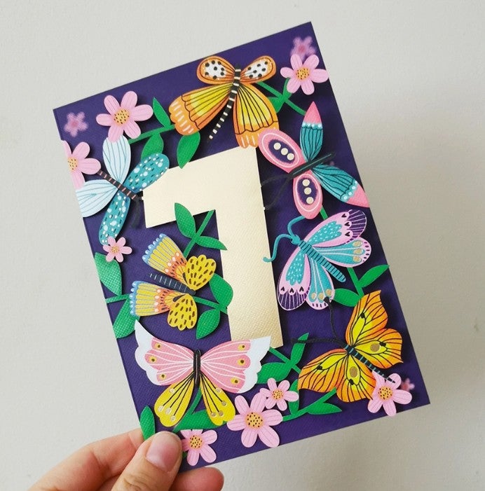 Original Paper Cut Card  Alljoy Design -  7
