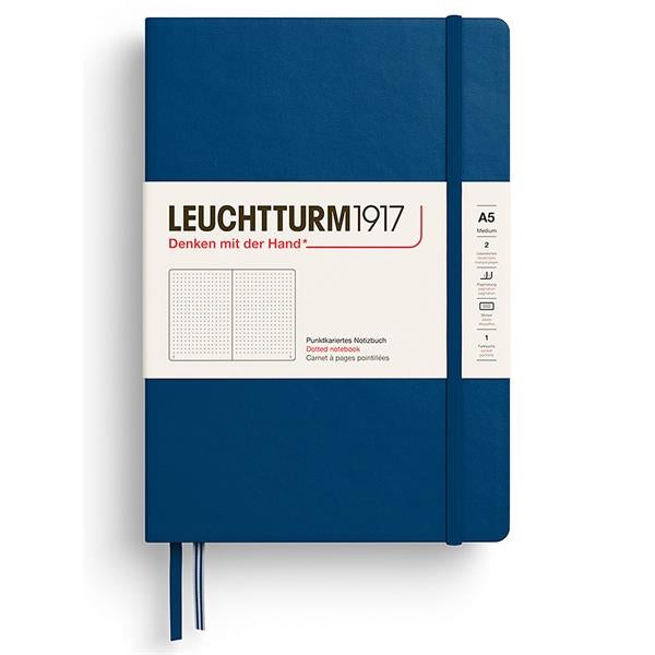 Muistikirja A5 Leuchtturm1917 - Indigo (pisteellinen)