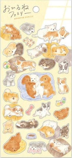 Tarra-arkki MIND WAVE  Sleepy animals - Dogs