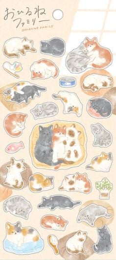 Tarra-arkki MIND WAVE  Sleepy animals - Cats 2